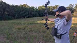 Long range 3 d deer target