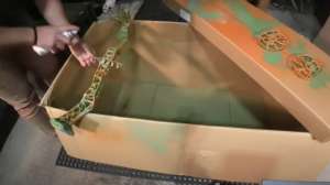 Repainting compound bow