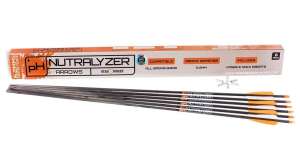 Resize Dead Ringer nutralyzer carbon arrow shafts nocks vanes inserts 350 6 pack 42082