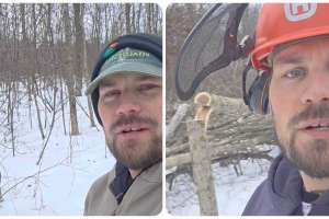 Hinge cutting video