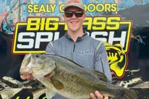 Will Robinson with winning bass