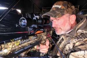 Bob Robb shooting crossbow