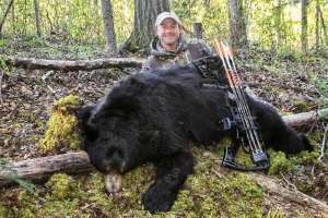 Cropped Mark Kayser has used spring bear hunting over the years to bond with many new bows copyright Mark Kayser