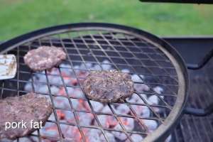 Testing venison burger additions