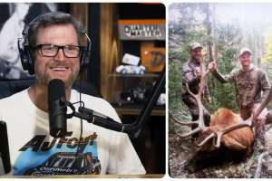 Dale Jr elk with bow