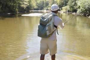 Mark Daniels Jr creek fishing bass